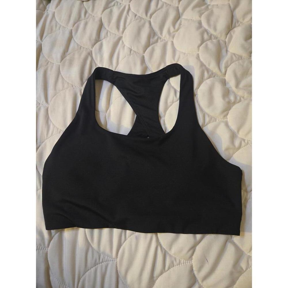 Lululemon Black Sports Bra with Racerback Design
